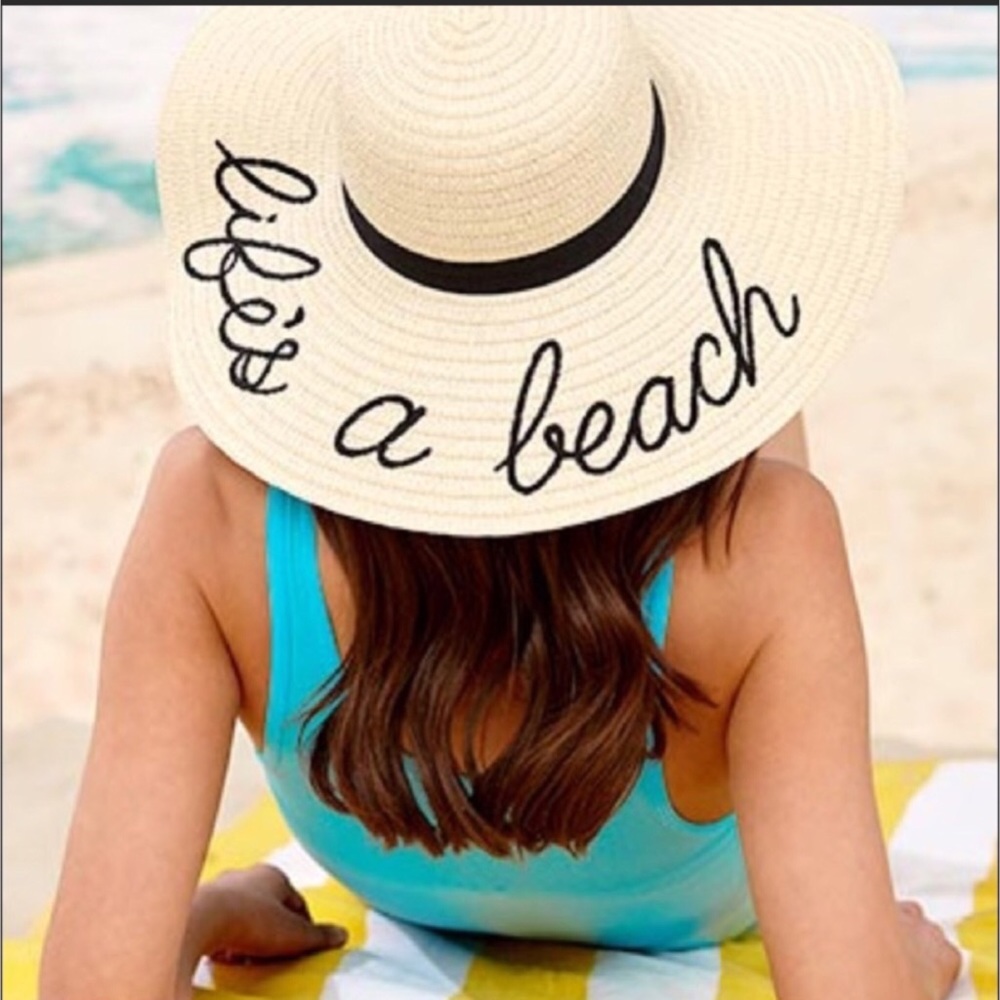 NWT! Trendy Sayings Boutique Floppy Hat! - Picture 6 of 6